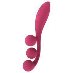   Satisfyer Tri Ball 1 - multifunktionel vibrator - genopladelig - rød