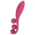 Satisfyer Tri Ball 1 - multifunktionel vibrator - genopladelig - rød
