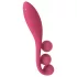 Satisfyer Tri Ball 1 - multifunktionel vibrator - genopladelig - rød