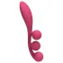 Satisfyer Tri Ball 1 - multifunktionel vibrator - genopladelig - rød