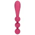 Satisfyer Tri Ball 1 - multifunktionel vibrator - genopladelig - rød