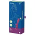 Satisfyer Tri Ball 1 - multifunktionel vibrator - genopladelig - rød
