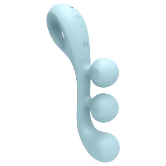 Satisfyer Tri Ball 2 - multifunktionel vibrator - mintgrøn