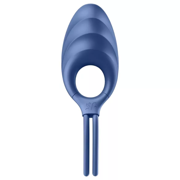Satisfyer Swordsman - vibratorisk penisring - genopladelig - blå