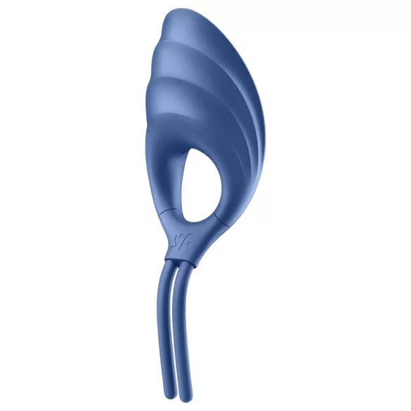 Satisfyer Swordsman - vibratorisk penisring - genopladelig - blå
