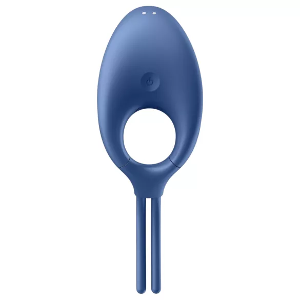 Satisfyer Swordsman - vibratorisk penisring - genopladelig - blå