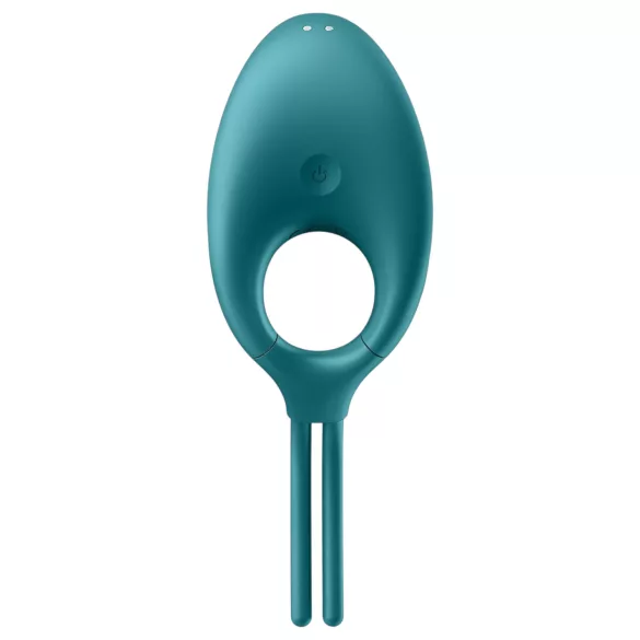Satisfyer Swordsman - penisring med vibration - genopladelig - grøn
