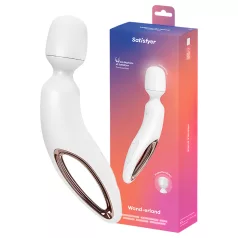 Satisfyer Wand-erland - massagevibrator (hvid)