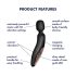 Satisfyer Wand-erland - massagevibrator - sort