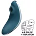 Satisfyer Vulva Lover 1 - klitorisvibrator med trykbølger - opladelig - blå