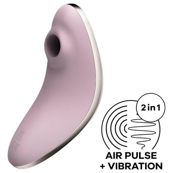 Satisfyer - klitorisvibrator med lufttryksbølger - lilla