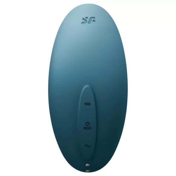 Satisfyer - klitorisvibrator med lufttrykbølger - genopladelig - blå