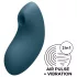 Satisfyer - klitorisvibrator med lufttrykbølger - genopladelig - blå