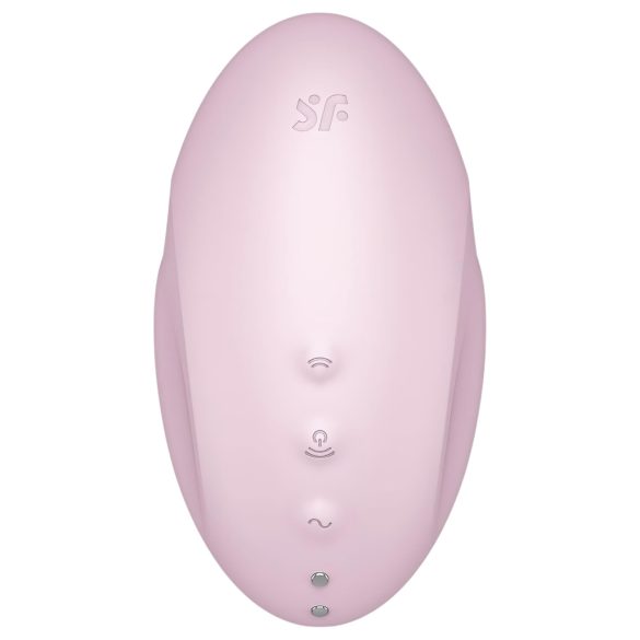 Satisfyer - klitorisvibrator med lufttryk - genopladelig - pink