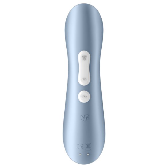 Satisfyer Pro 2+ - klitorisvibrator med lufttrykbølger - blå