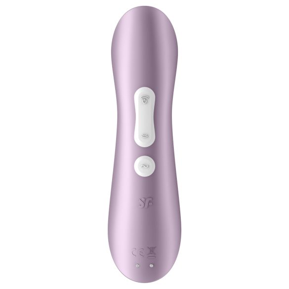 Satisfyer Pro 2+ - klitorisvibrator med trykbølger - lilla