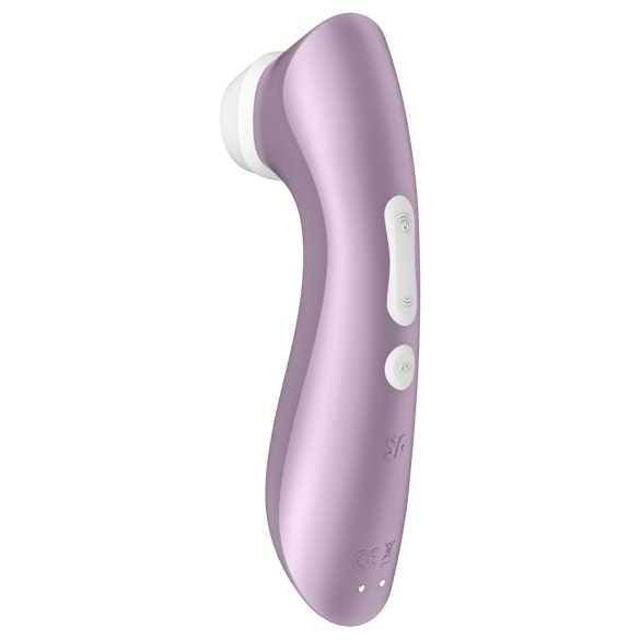 Satisfyer Pro 2+ - klitorisvibrator med trykbølger - lilla