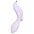 Satisfyer Curvy Trinity 2 - lufttryksvibrator og vibrator - lilla