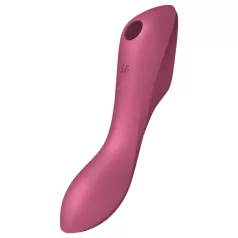 Satisfyer Curvy Trinity 3 - lufttryksvibrator 2i1 - rød