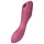 Satisfyer Curvy Trinity 3 - lufttryksvibrator 2i1 - rød