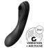 Satisfyer Curvy Trinity 4 - luftbølge 2-i-1 vibrator (sort)