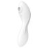 Satisfyer Curvy Trinity 5+ - 2i1 vibrator - smart funktion - hvid