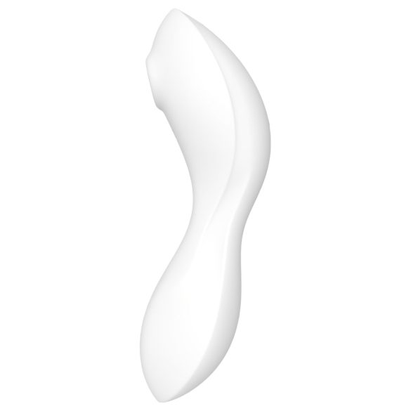 Satisfyer Curvy Trinity 5+ - 2i1 vibrator - smart funktion - hvid