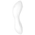 Satisfyer Curvy Trinity 5+ - 2i1 vibrator - smart funktion - hvid