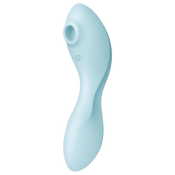 Satisfyer Curvy Trinity 5+ - 2i1 vibrator med app - blå