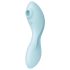 Satisfyer Curvy Trinity 5+ - 2i1 vibrator med app - blå