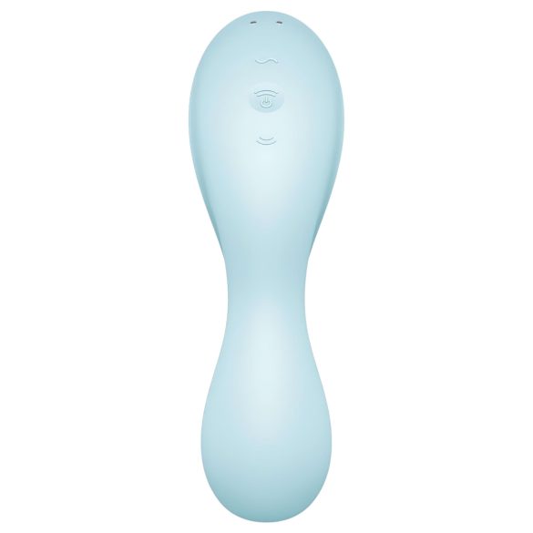 Satisfyer Curvy Trinity 5+ - 2i1 vibrator med app - blå