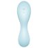 Satisfyer Curvy Trinity 5+ - 2i1 vibrator med app - blå