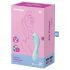 Satisfyer Curvy Trinity 5+ - Smart 2-i-1 vibrator (blå)