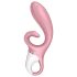 Satisfyer Hug Me - klitorisvibrator med arm - smart - pink