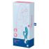 Satisfyer Embrace Me - genopladelig klitorisvibrator (turkis)