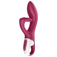   Satisfyer Embrace Me - klitorisvibrator med arm - genopladelig - rød