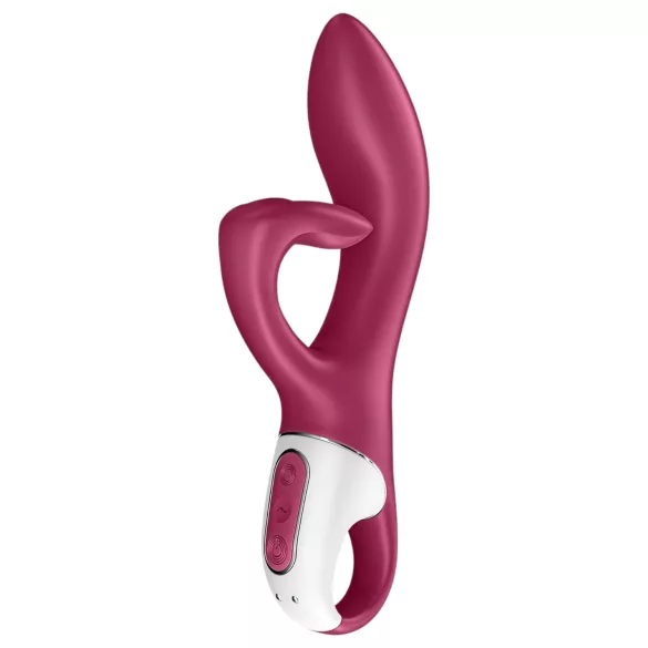 Satisfyer Embrace Me - klitorisvibrator med arm - genopladelig - rød