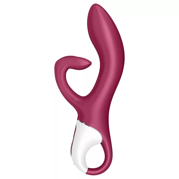 Satisfyer Embrace Me - klitorisvibrator med arm - genopladelig - rød