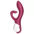 Satisfyer Embrace Me - klitorisvibrator med arm - genopladelig - rød