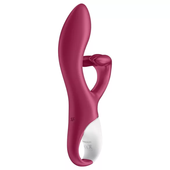 Satisfyer Embrace Me - klitorisvibrator med arm - genopladelig - rød