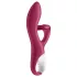 Satisfyer Embrace Me - klitorisvibrator med arm - genopladelig - rød