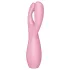 Satisfyer Threesome 3 - klitorisvibrator - genopladelig - pink