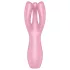 Satisfyer Threesome 3 - klitorisvibrator - genopladelig - pink