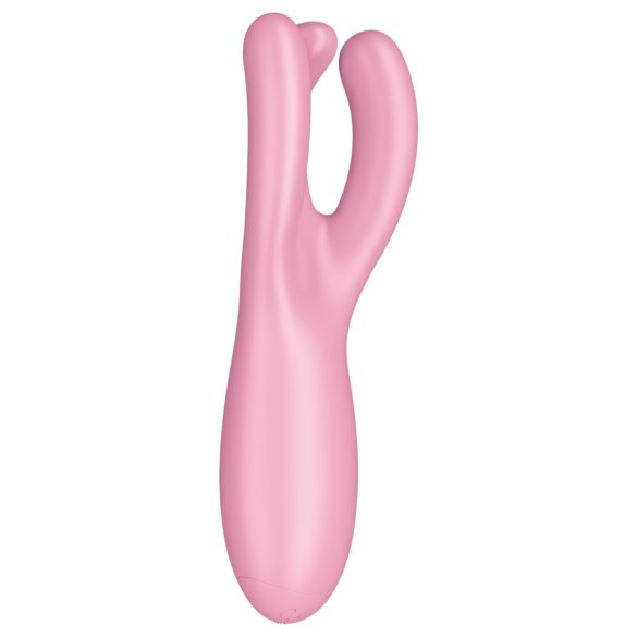 Satisfyer Threesome 4 - smart klitoris vibrator (pink)