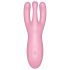 Satisfyer Threesome 4 - smart klitorisvibrator (pink)