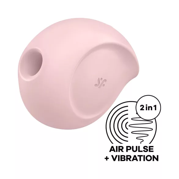 Satisfyer - klitorisvibrator med lufttryk - pink