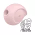 Satisfyer - klitorisvibrator med lufttryk - pink