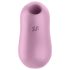 Satisfyer Cotton Candy - genopladelig luftbølge klitorisvibrator (lilla)