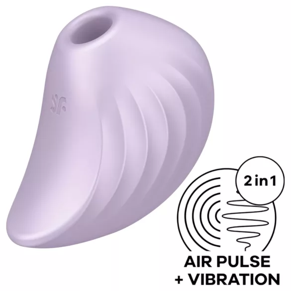 Satisfyer Pearl Diver - klitorisvibrator med lufttryk - lilla