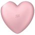 Satisfyer Cutie Heart - klitorisvibrator - lufttrykbølger - pink